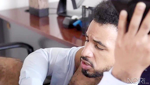 Massive Cock Precision-Fit for Maximum Pleasure – Hot Office Anal Scene – NoirMale