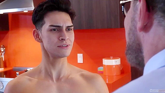 Max Dominates His Stepson Aaron — Forbidden Lust Ignites Passion – 18+