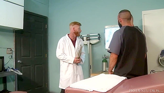 Fernando, Del Rio Bennetts Hot Doctors Office Threesome – 18+
