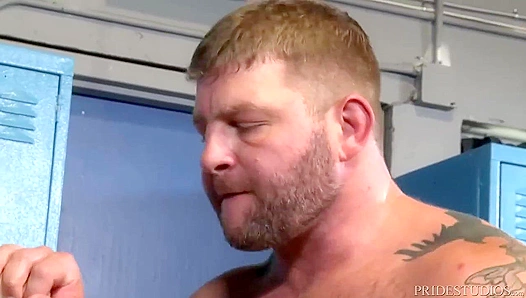 Hot Steamy Action: Fit Mature Guys Lockers Down Hard – Devin Adams Colby Jansen