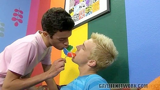 Licking Sweetness Off Tight Bodies—Cum Candy Shared by Twinks – PatrickDustin 18+