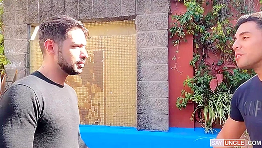 Francisco Martn Ignites Passion with Steamy Latino Blowjob Action – 18+