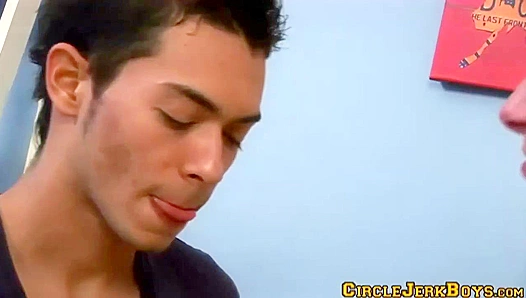 Christian Ray Ignites Passion — Steamy Kissing Rough Sex – Circle Jerk Boys